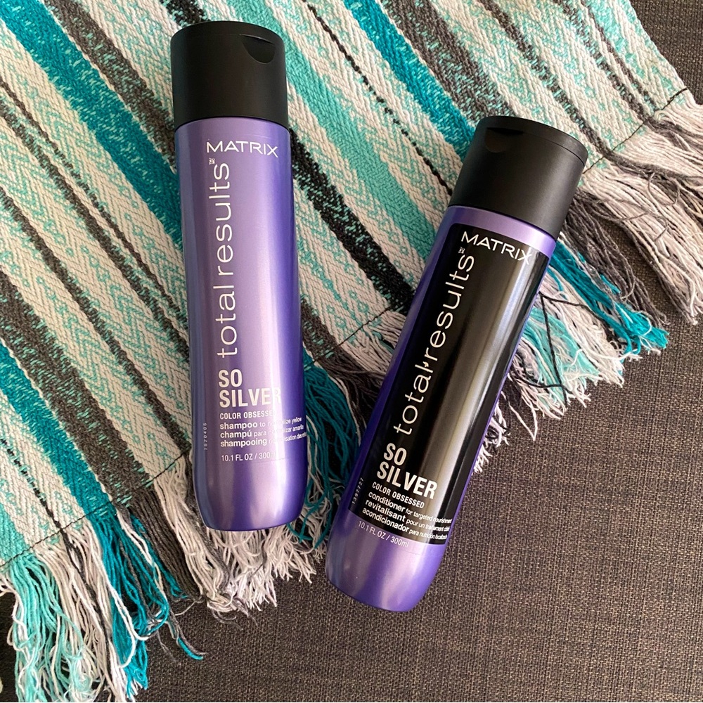 MATRIX Total Results So Silver Shampoo and Conditioner Set